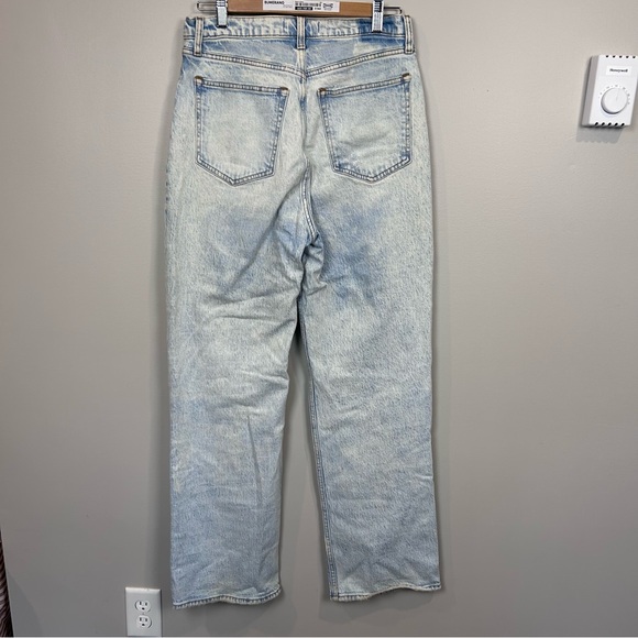 Abercrombie & Fitch jeans 90s Relaxed high‎ rise Curve Love 30 Light Wash Denim - Picture 4 of 8